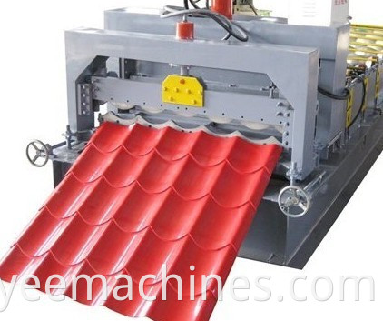 High quality steel glazed tile roll forming machine/roofing sheet roll forming machine/hot sale in Africa